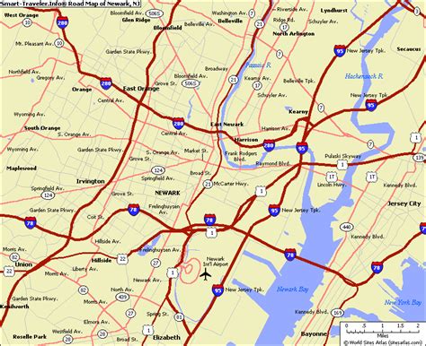 Newark, NJ Map & Directions .
